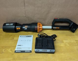WORX PW595 620CFM 165 MPH 40V PowerShare Brushless Leaf Blower