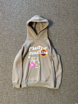 Broken Planet Beige “plenty Of Sunshine” Hoodie
