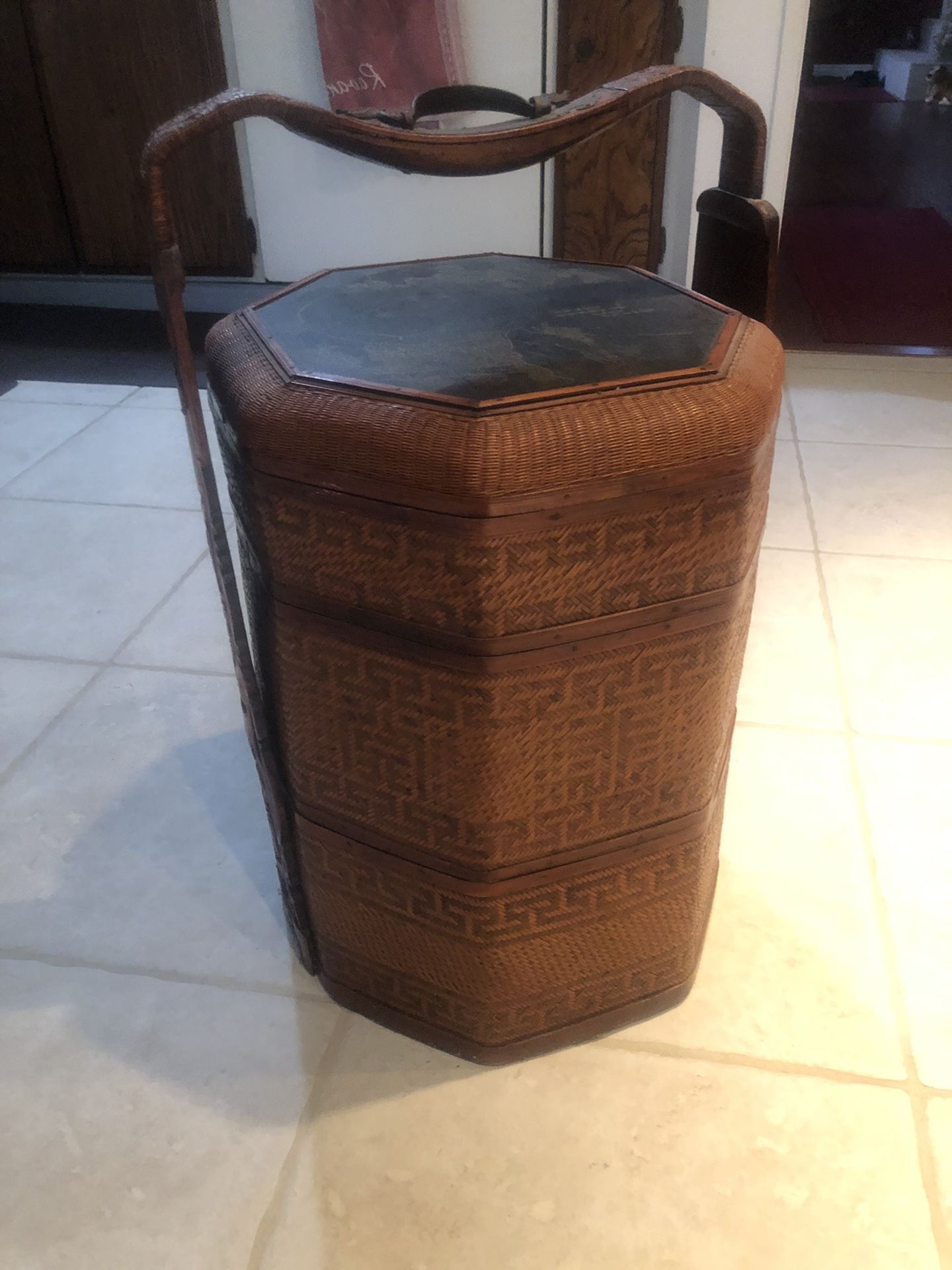 Vintage Chinese Wedding Basket