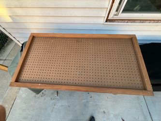 Framed Pegboard