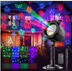 Outdoor Holiday Laser Light Projector with Remote