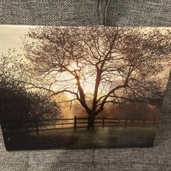 Brayden studio old Bridge in autumn canvas painting