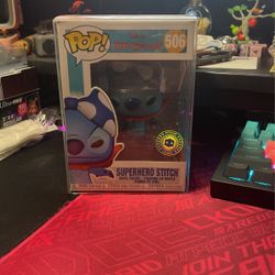 Funko Pop! Disney Lilo & Stitch Superhero Stitch #506 Pop In A Box  Exclusive