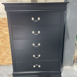 Black COASTER Chest 48” H