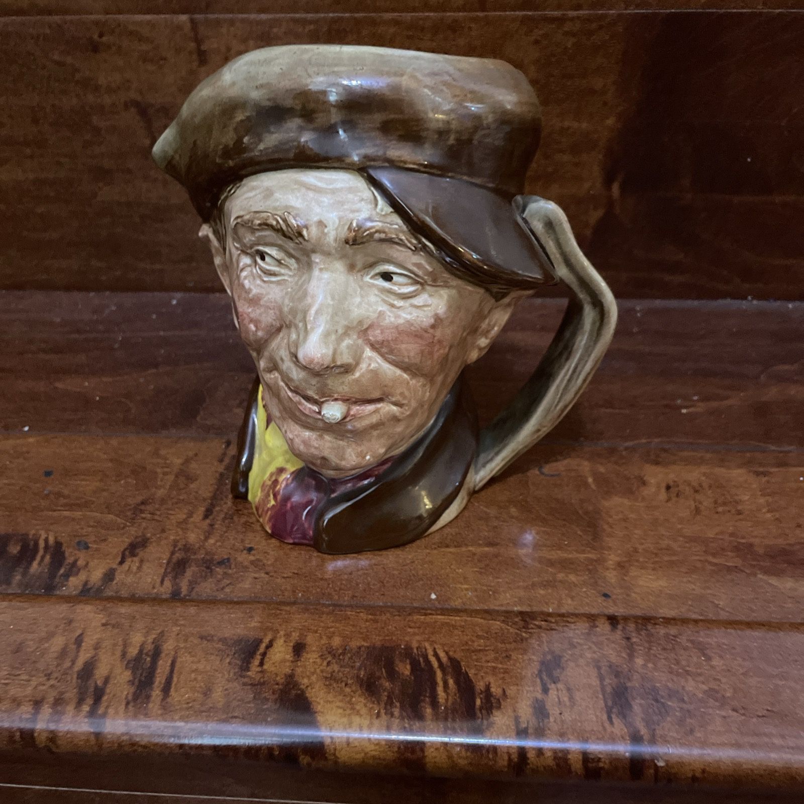 Vintage Royal Doulton 1946 "appy" or "arry" Large 6.5”Toby Mug, Jug
