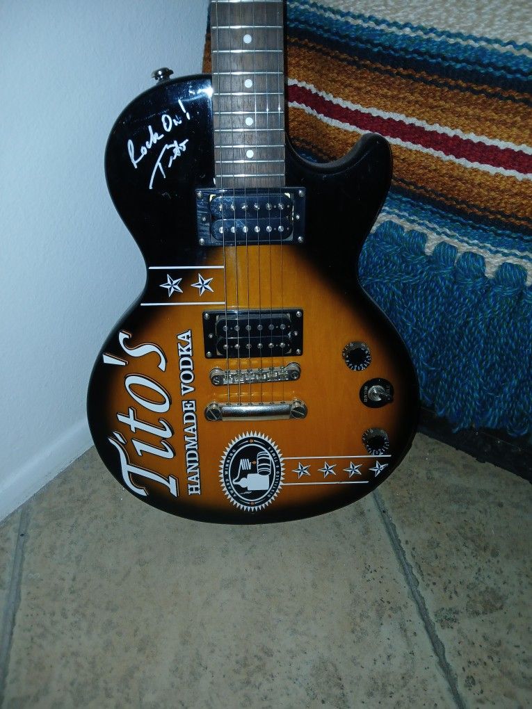 Electric Guitar,Signed