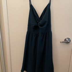 GREEN DRESS — SHEIN CURVE — 0XL