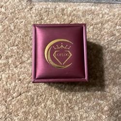 Natural Black Rutilated Quartz Ring Sets for Women