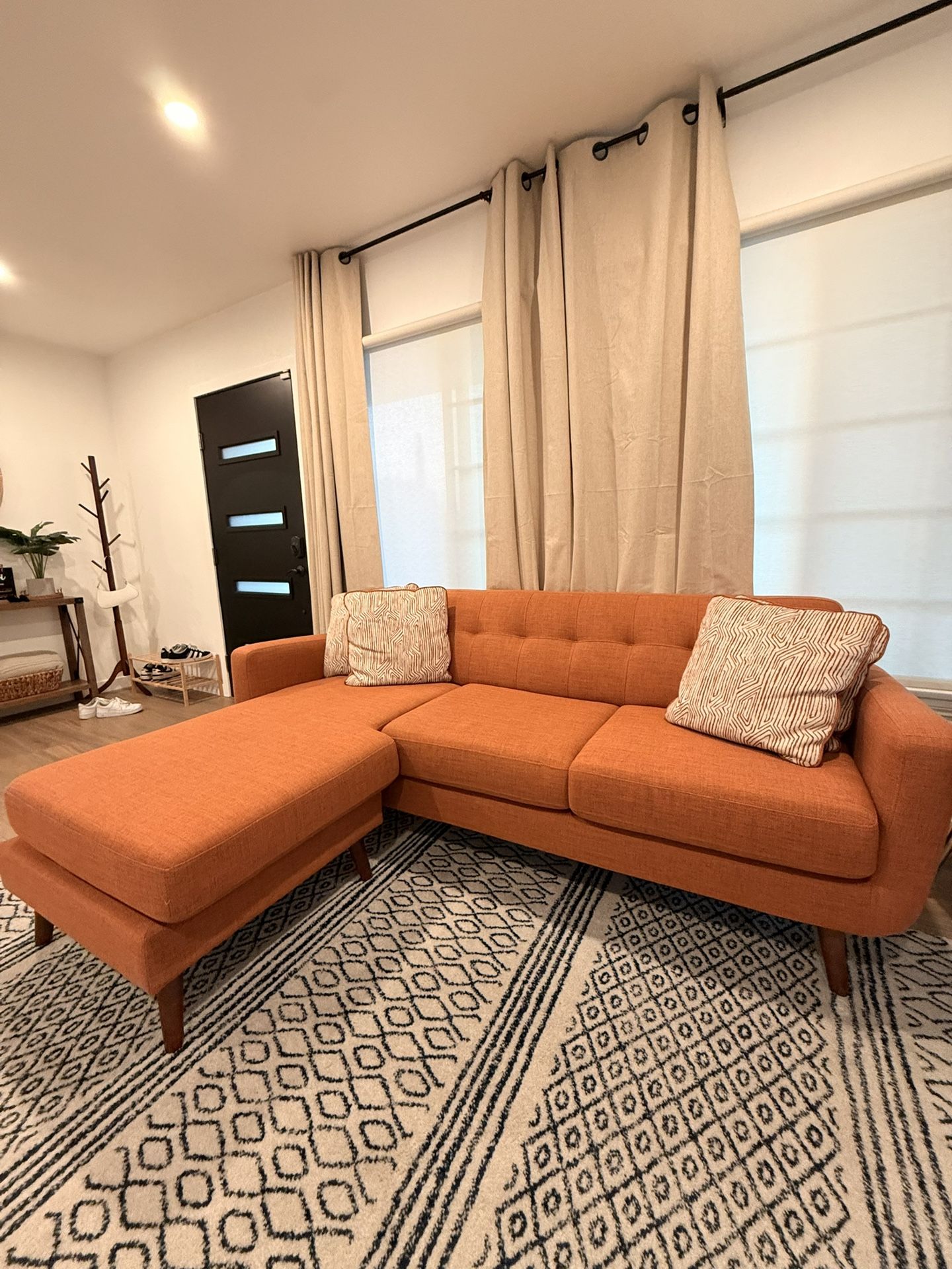 Orange Couch
