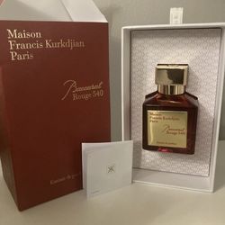 Maison Francis Kurkdjian Paris Baccarat Rouge 540