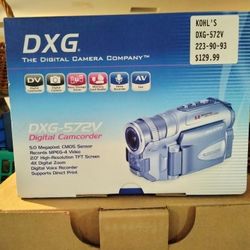DXG - 572V DIGITAL CAMCORDER 