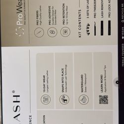 Pro lash Professional Lash System