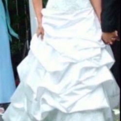 Brides By Demetrios Wedding Dress - Size Small