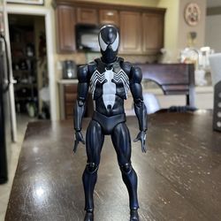 Ct Toys Mafex Black Suit Spiderman 