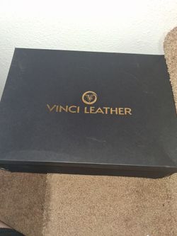 The Milano SNK Red Leather Mens Sneaker size 10.5-11