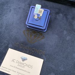 Ring Engagement Lab Diamonds 💎 1 ,5 Karat Stone Center Stone 