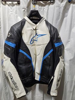Alpinestars GP Plus R Perforated Leather Jacket Size USA 48 / EU 58