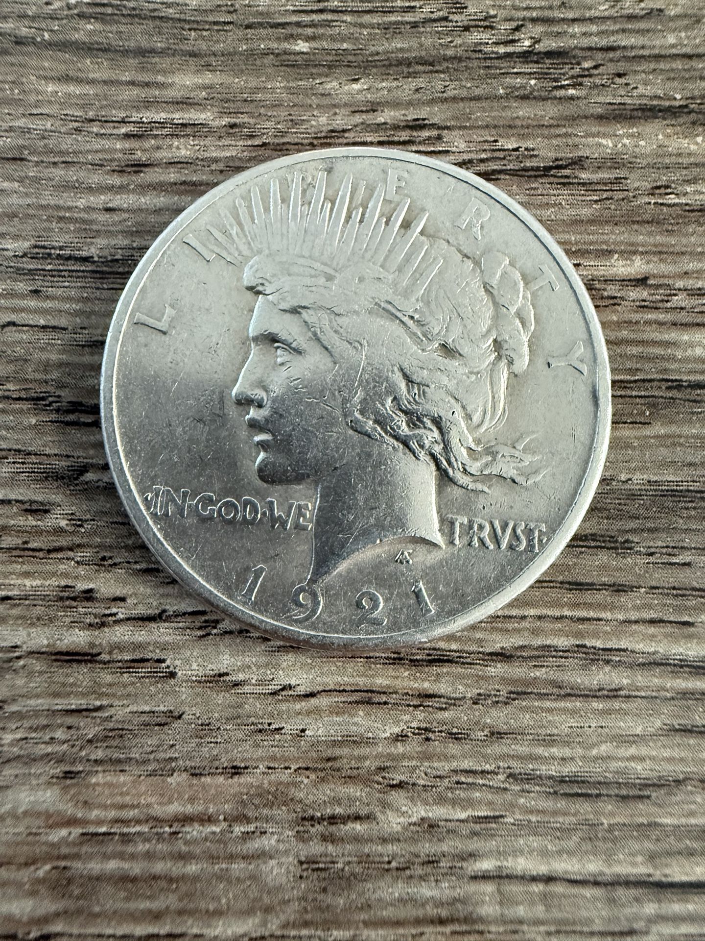 1921 Peace Dollar High Relief
