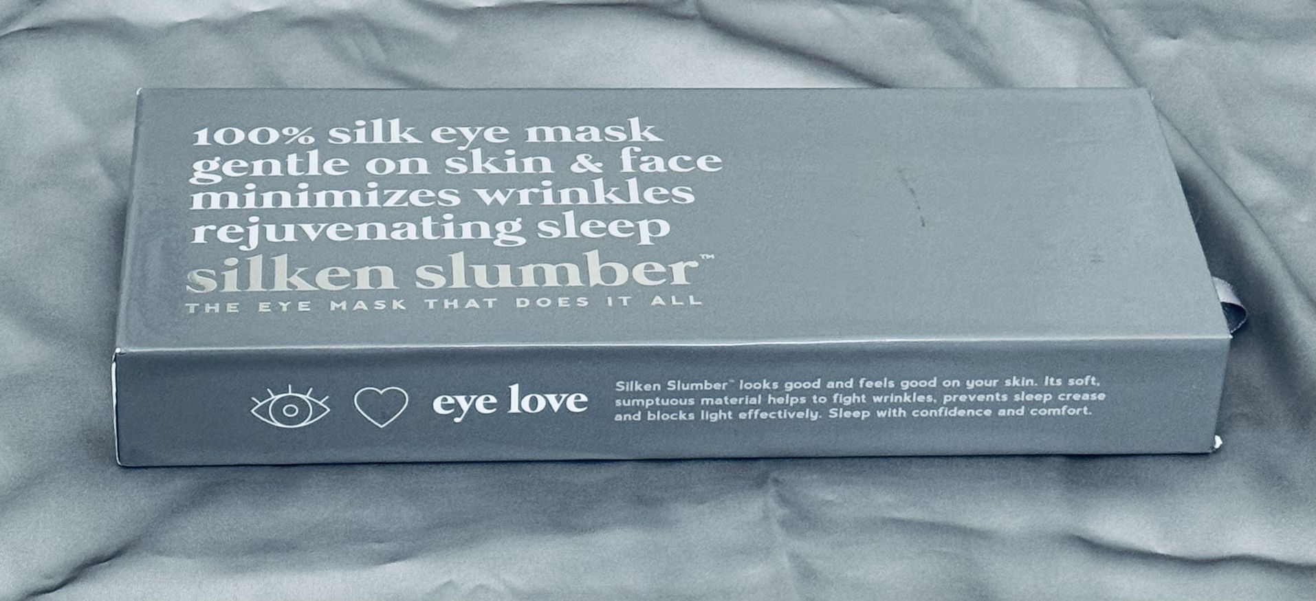 Silk Eye Mask - Brand New - Sealed In Box