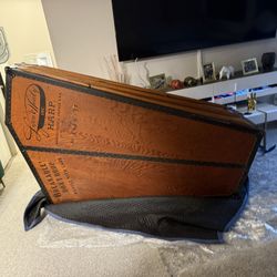 Antique Harp Case