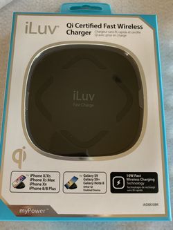 NEW - QI certifies fast-Wireless charger