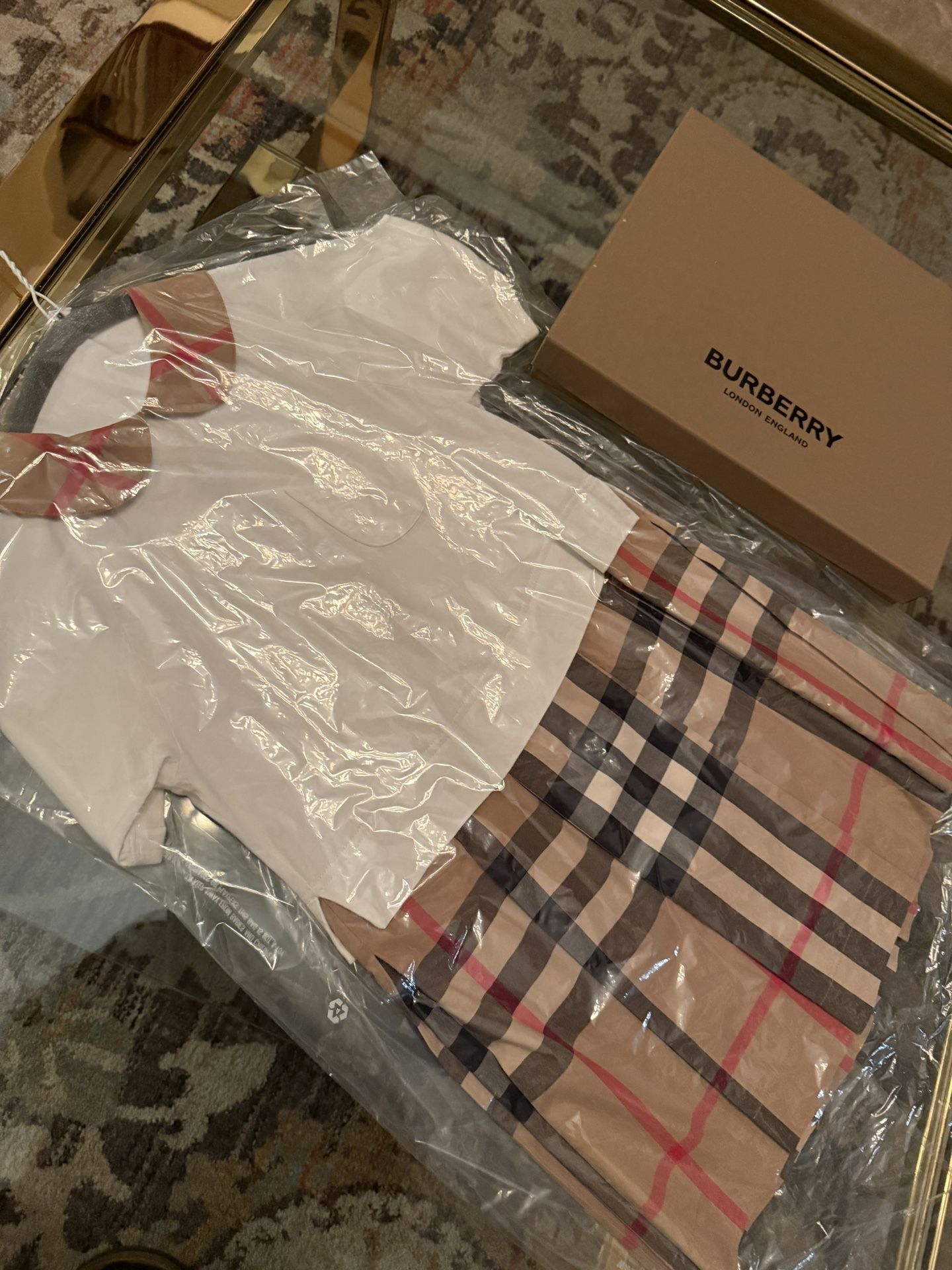 Girls, Burberry Dress