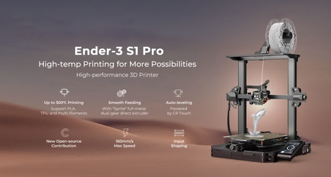 3D Printer Creality Ender-3 S1 Pro 3D