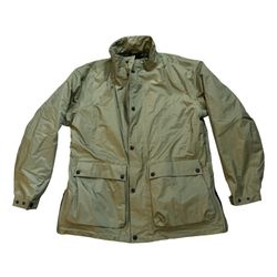 Dainese Piaggio Jacket XXL Nylon Motorcycle Rain Coat with Leg Shield Touring . Excellent used condition like new 
