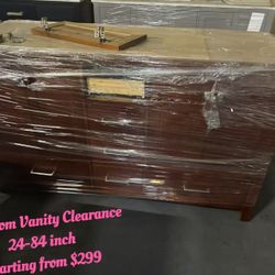 Bathroom Vanity Clearance,30-84 inch 12.1
