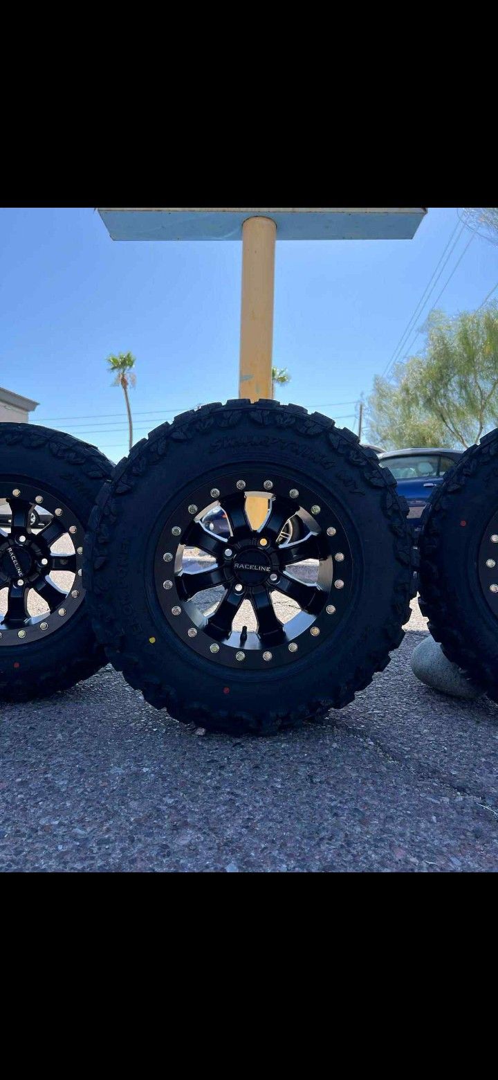 14x8 RZR Wheels And Tires 27 8.50 14