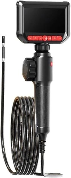 Borescope Camera, 360-degree Industrial Pipe Endoscope, HD 1080P, Suitable for Car Maintenance and Pipeline Inspection,Industrial Endoscope