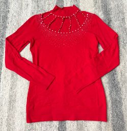 Oliver. O red long sleeve new size small