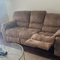 Manual Reclining Sofa