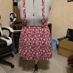 Jurassic Park Suspender Skirt