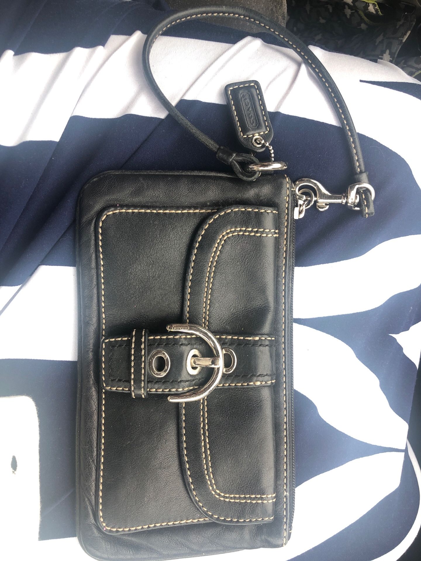 Coach wristlet purse