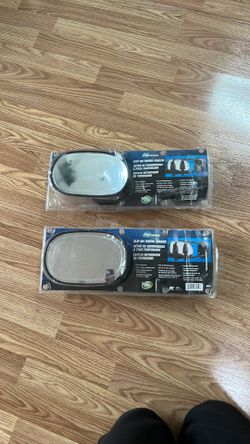 Clip on towing mirror