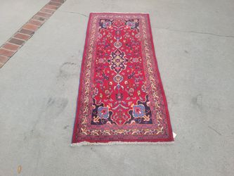 Brand-New 100% Hand-Knotted Persian Kashan Wool Rug 2'10"X7'8" Won't Take Any Less