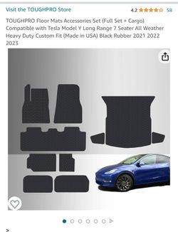 Toughpro tesla model y Floor Matt