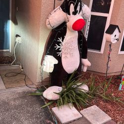 Extra large stuffed Sylvester toy