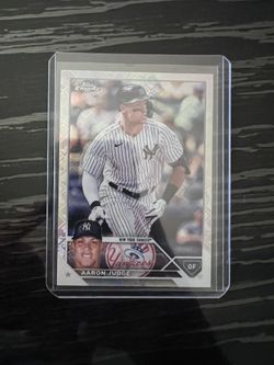 Aaron Judge Topps Chrome MLB Logo L/E Foil Rare #62