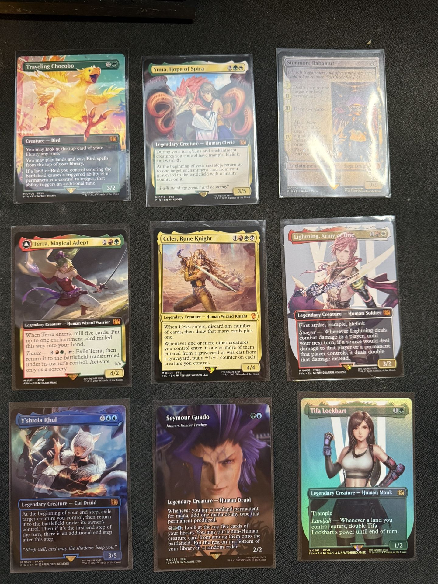 Selling Final Fantasy Singles MTG