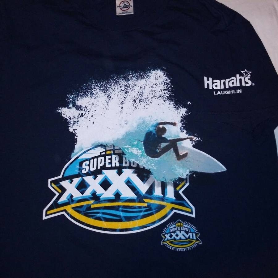 Vintage (2003) NFL Super Bowl 37 San Diego T-Shirt Size M