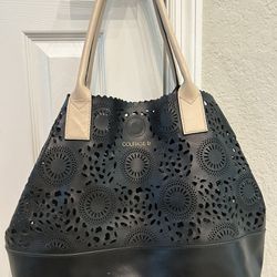 COURAGE B leather Tote