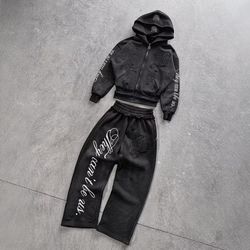 Hoodie and sweats full set