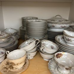 Large Noritake China Set