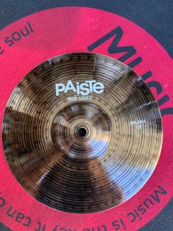 Paiste 900 Series 10” Splash Drum Cymbal NEW Retails for $129