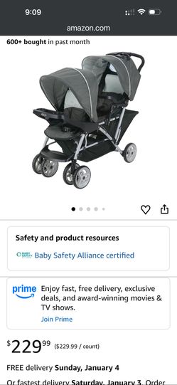 Double Stroller Folding In A Great Condition