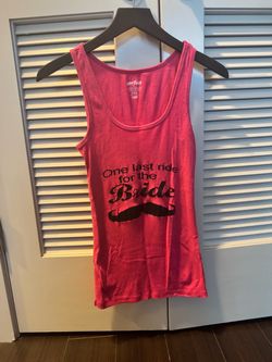 Custom bachelorette tank brand new