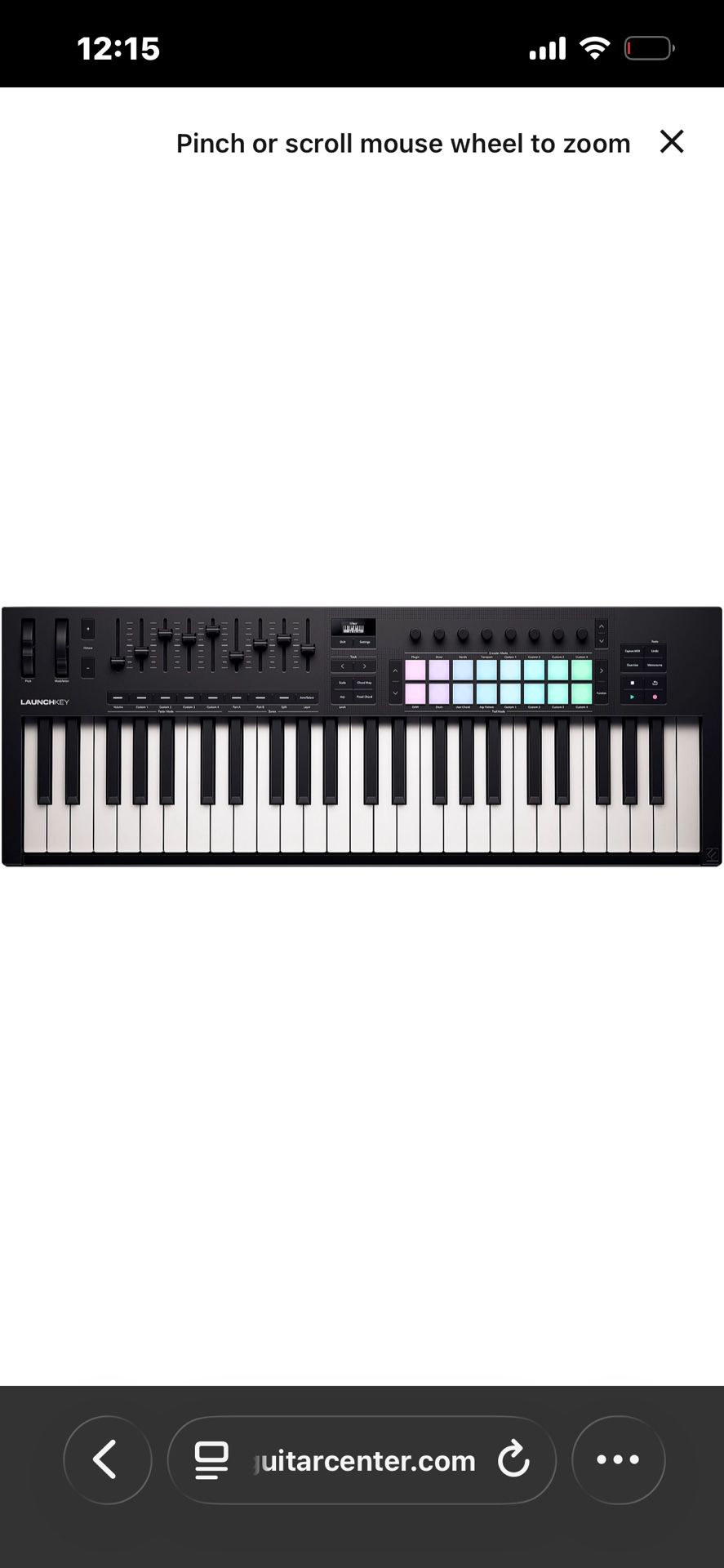 Audio Interface And Midi Keyboard 