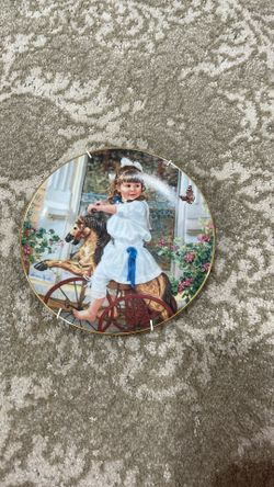 Vintage 1993 Me And My Pony Plate